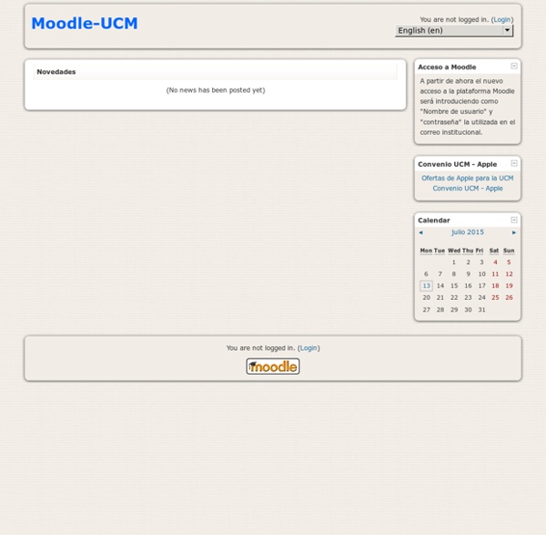 Moodle-UCM