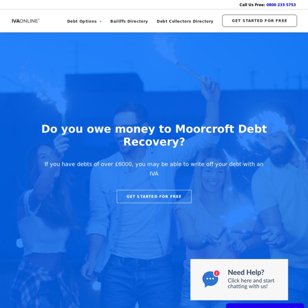 Do You Owe Money to Moorcroft Debt Recovery? Free Debt Advice to Stop Debt Collectors Today