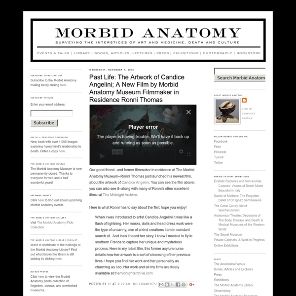 Morbid Anatomy - Iceweasel