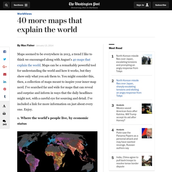 40 more maps that explain the world