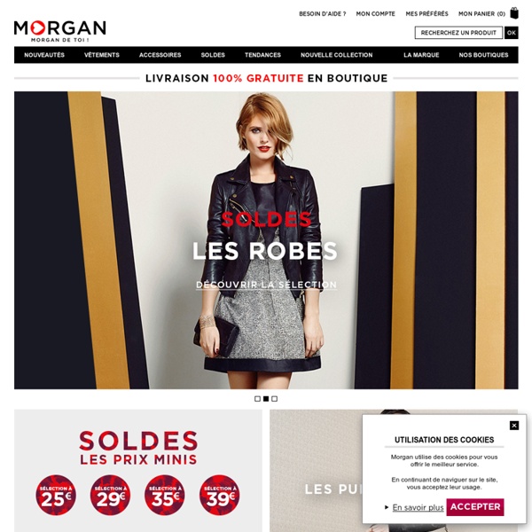 Morgandetoi, site officiel de la marque Morgan.