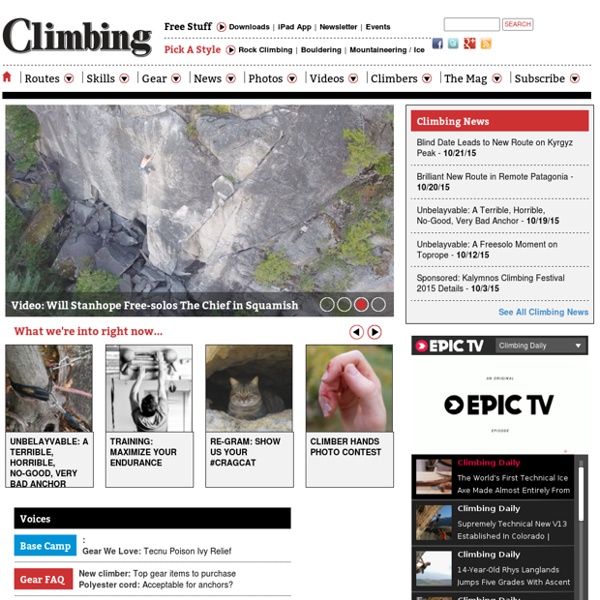 Climbing Magazine - Since 1970