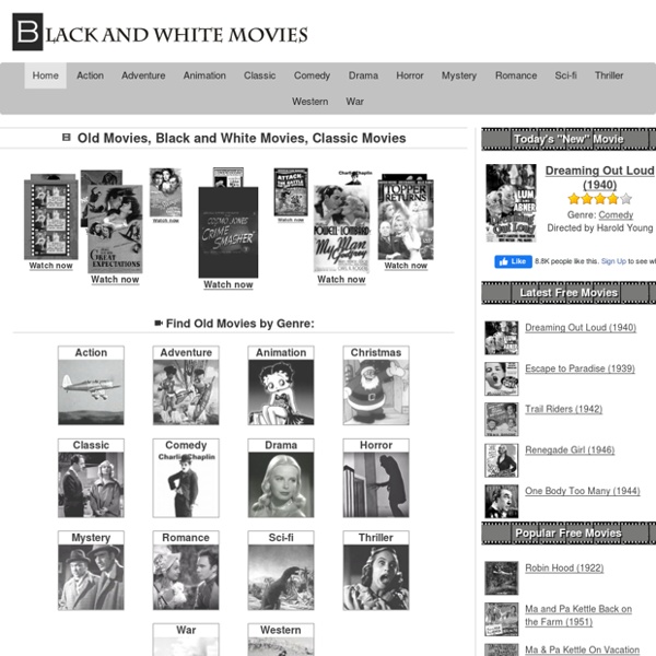 Old Movies, Black and White Movies — Free at BnWMovies.com