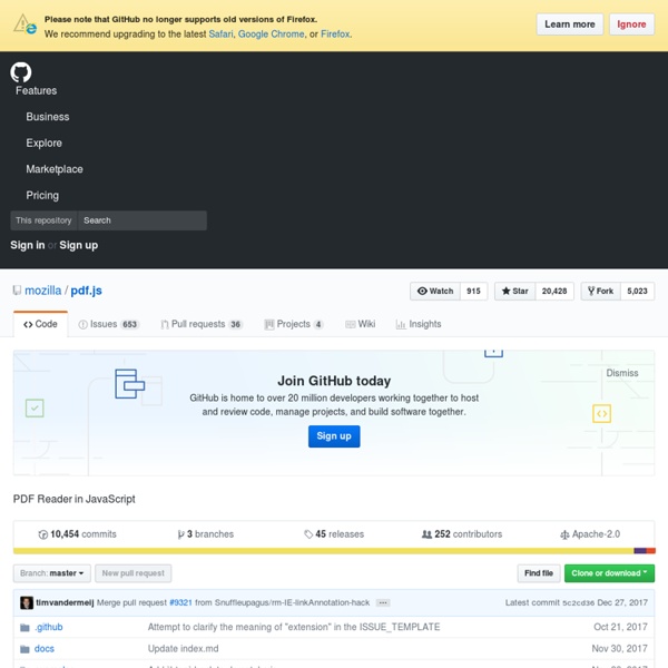 Mozilla/pdf.js - GitHub