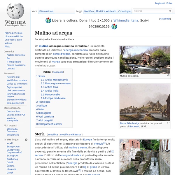 Mulino ad acqua