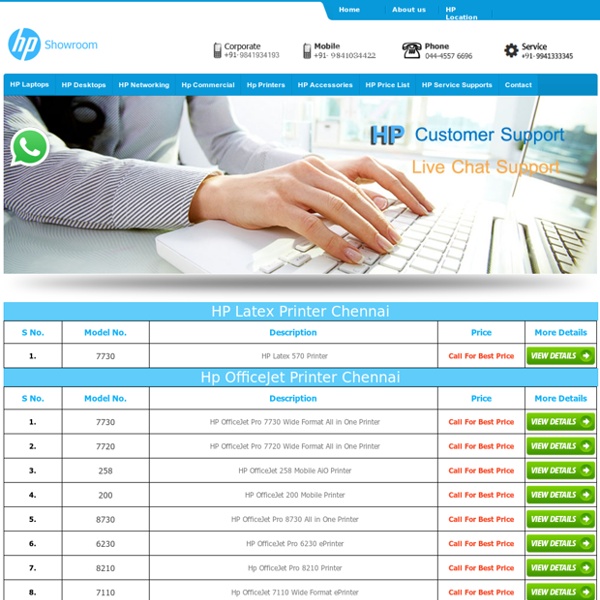 Hp printers chennai