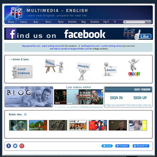Multimedia-English - learn real English, prepare for real life