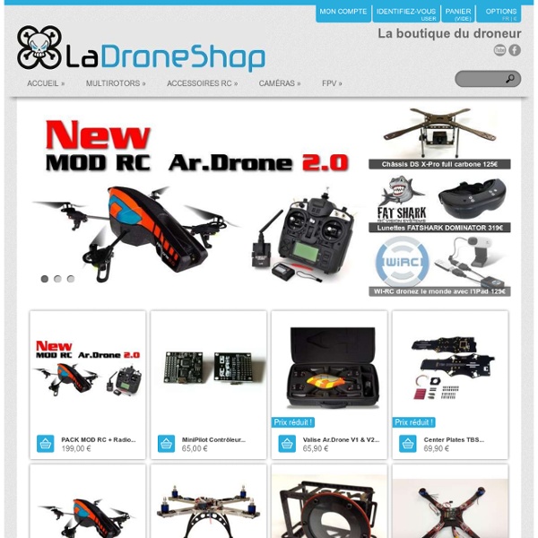 Accueil - La DroneShop