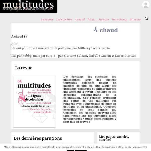 Multitudes Web - StumbleUpon - Vimperator
