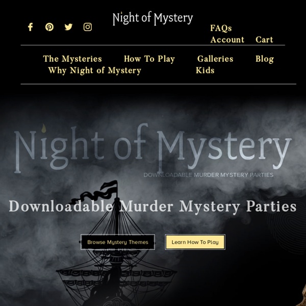Murder Mystery Online Game