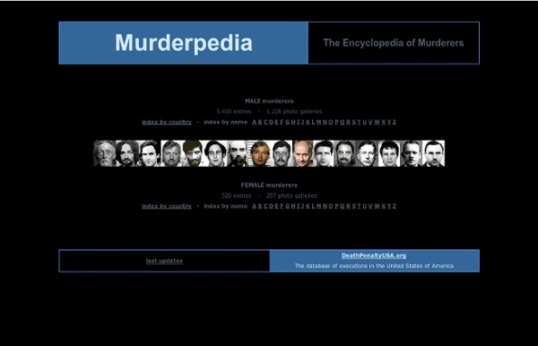 The encyclopedia of murderers