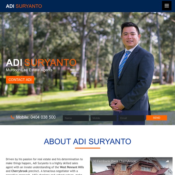 Adi - adisuryanto.com.au