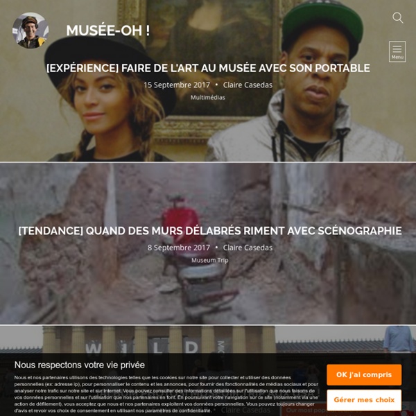 Musée-Oh! Le blog en muséologie