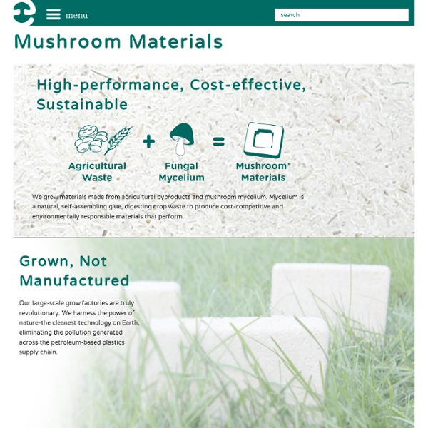 Mushroom Materials