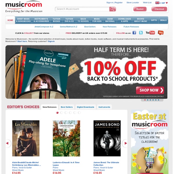 Musicroom.com - Sheet Music for Musicians