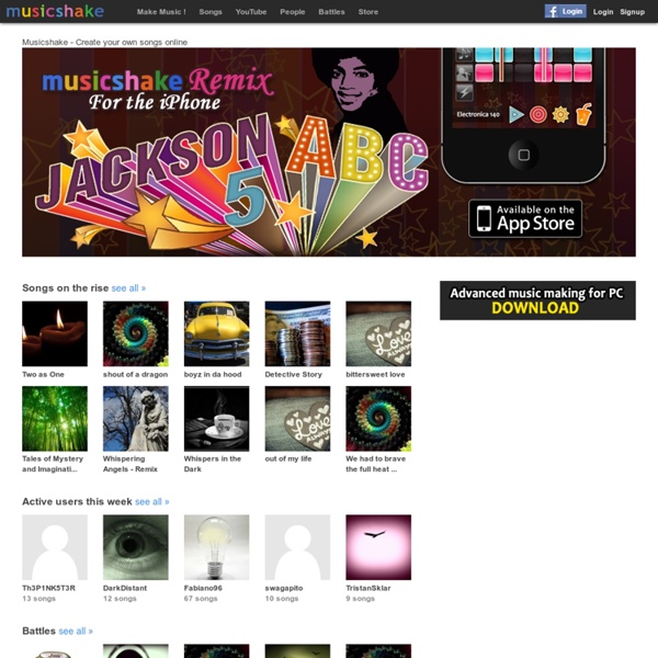 Create your own songs online Pearltrees