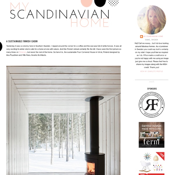 My scandinavian home