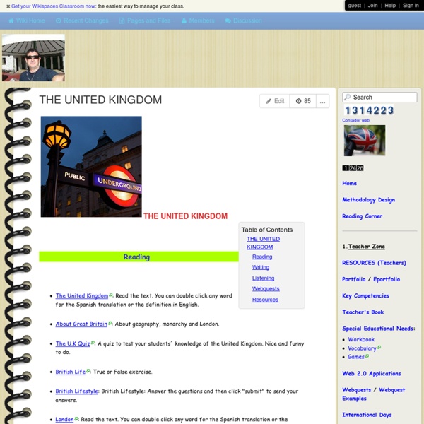 Myenglishproject - THE UNITED KINGDOM