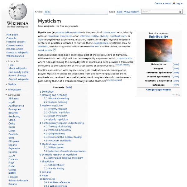 Mysticism - Wikipedia