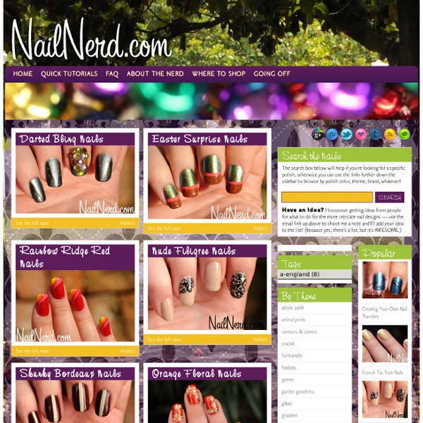 Nail Nerd (nail art for nerds)