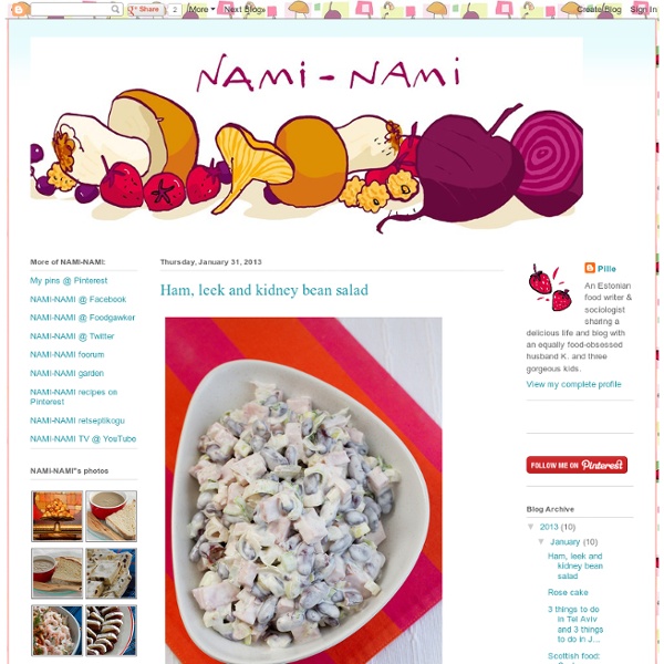 Nami-nami: a food blog