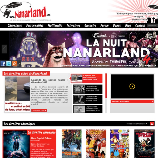 Nanarland le site des mauvais films sympathiques