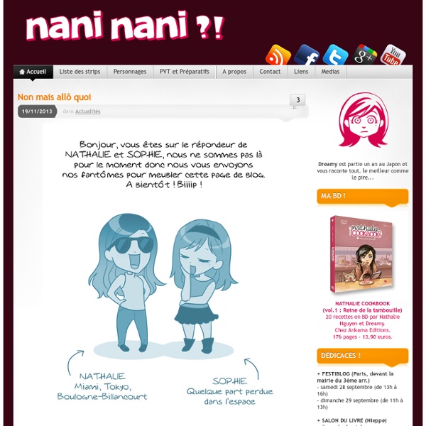 Nani Nani - le blog de Dreamy au Japon