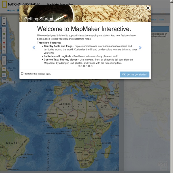 NatGeo Mapmaker Interactive