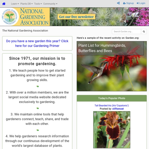 The National Gardening Association
