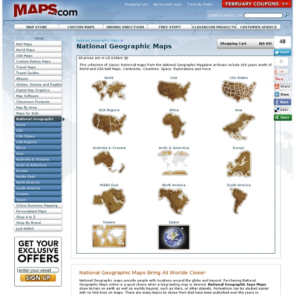 National geographic Classic Maps