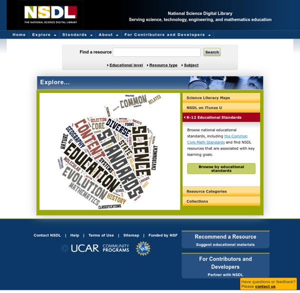 NSDL.org - National Science Digital Library
