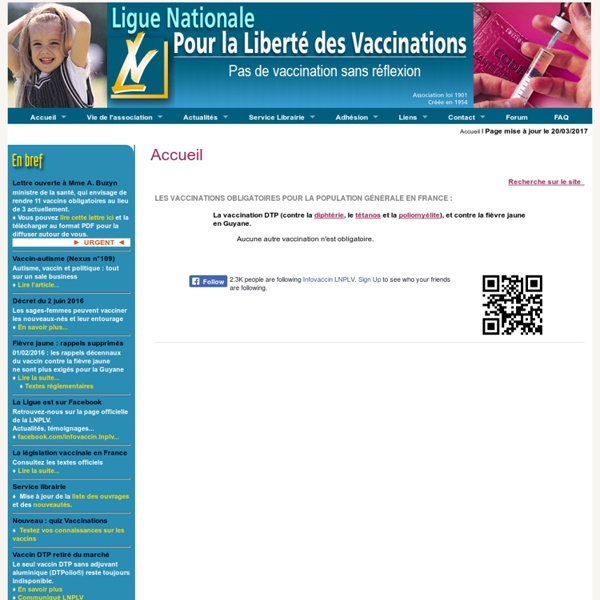 Ligue Nationale Pour la Liberté des Vaccinations,