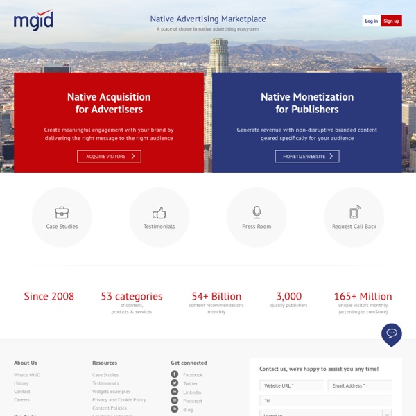 MGID: We Help Websites Grow Traffic for FREE
