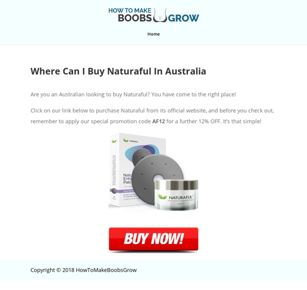 Australia's Perfect Place To Buy Naturaful Cream From