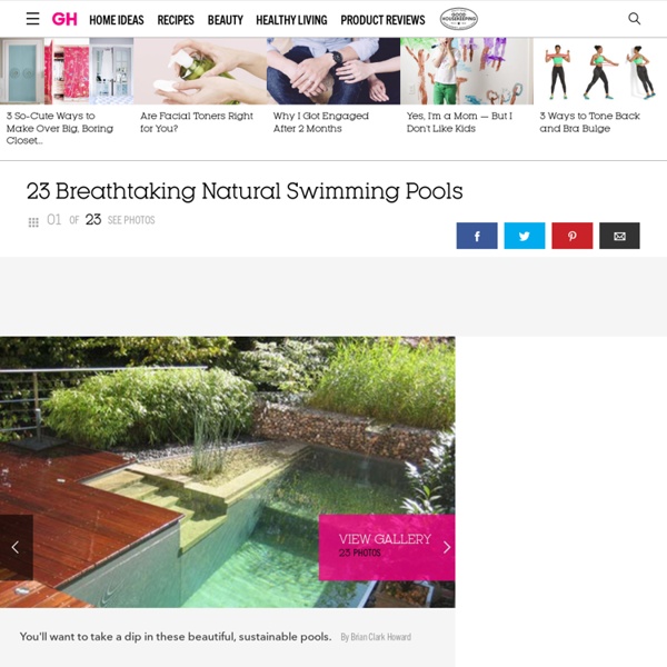 Natural Pools - Natural Swimming Pools and Ponds