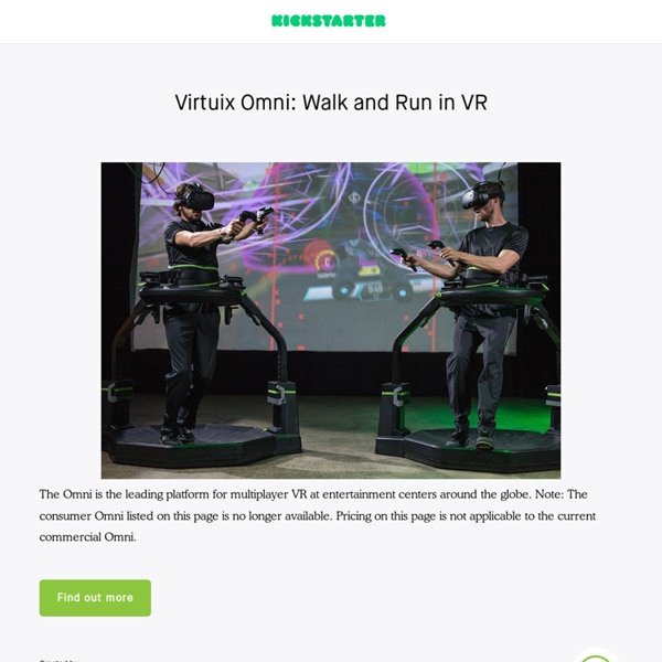 Omni: Move Naturally in Your Favorite Game by Virtuix