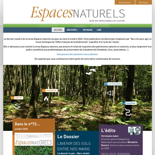 Espaces naturels