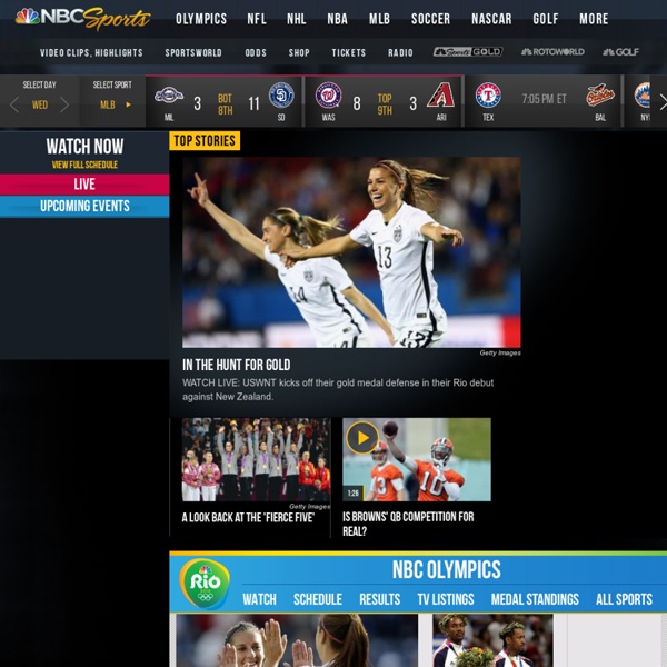 Sports News Headlines - NFL, NBA, NHL, MLB, PGA, NASCAR - Scores, Game Highlights, Schedules & Team Rosters