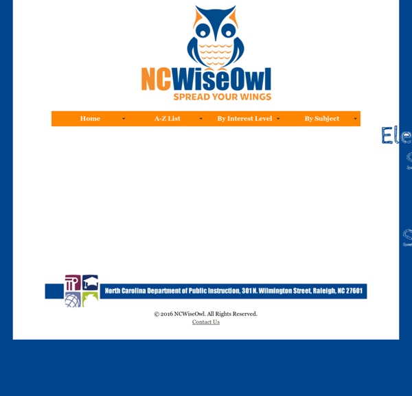 NC WiseOwl Home Page