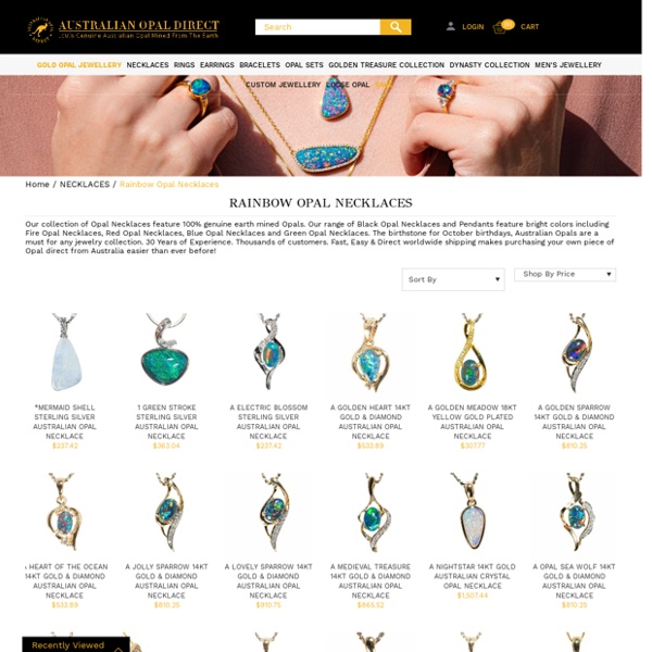 Black Opal Necklaces 65% Off I The World's Largest Opal Jewelry Store Online