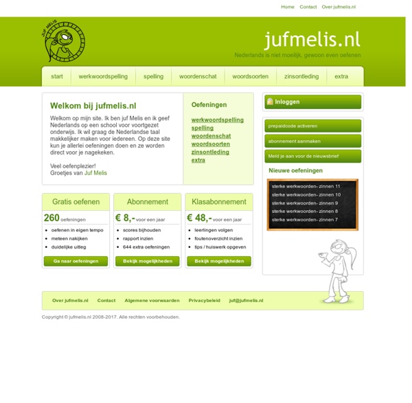 Nederlands verbeteren met - jufmelis.nl