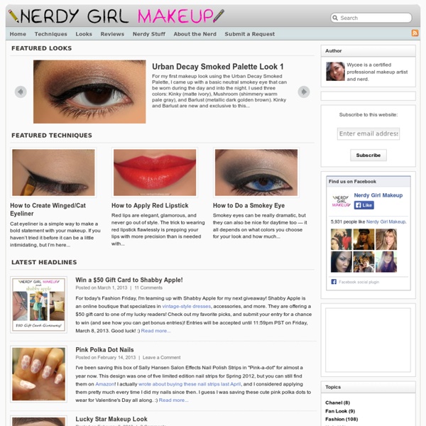 Nerdy Girl Makeup