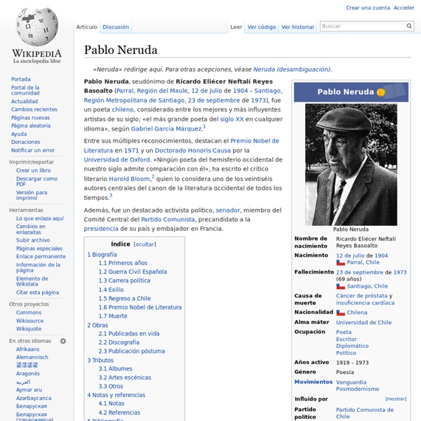 Pablo Neruda