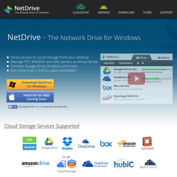 NetDrive - The Network Drive for Windows