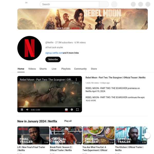 Netflix met gratuitement en ligne plus de 30 épisodes des meilleurs documents de la plateforme sur YouTube