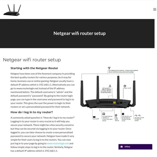 Netgear firmware update