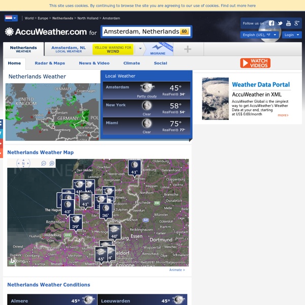 Weather for your Life™ AccuWeather.com Local & International