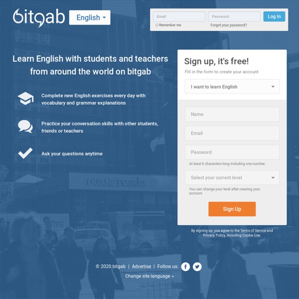 Bitgab, the social network to learn languages