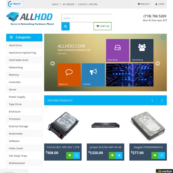 ALLHDD.COM - Server & Networking Hardware Planet
