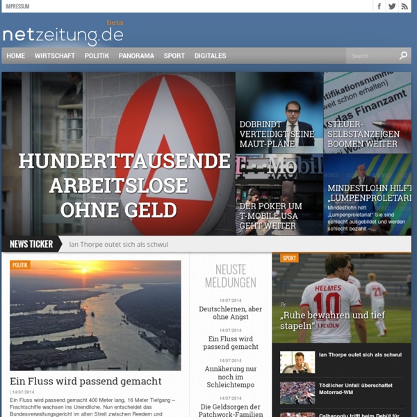 Netzeitung.de - Alle News deutscher Medien